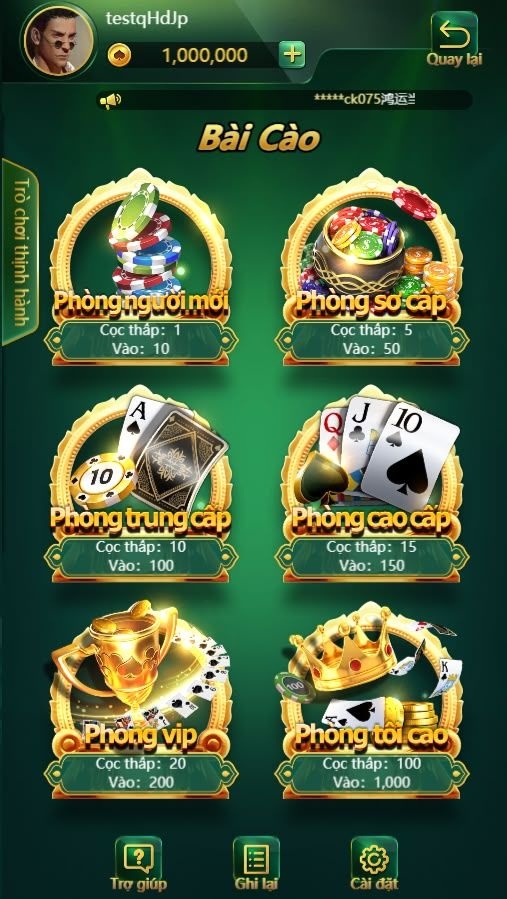 Betterwin Casino game